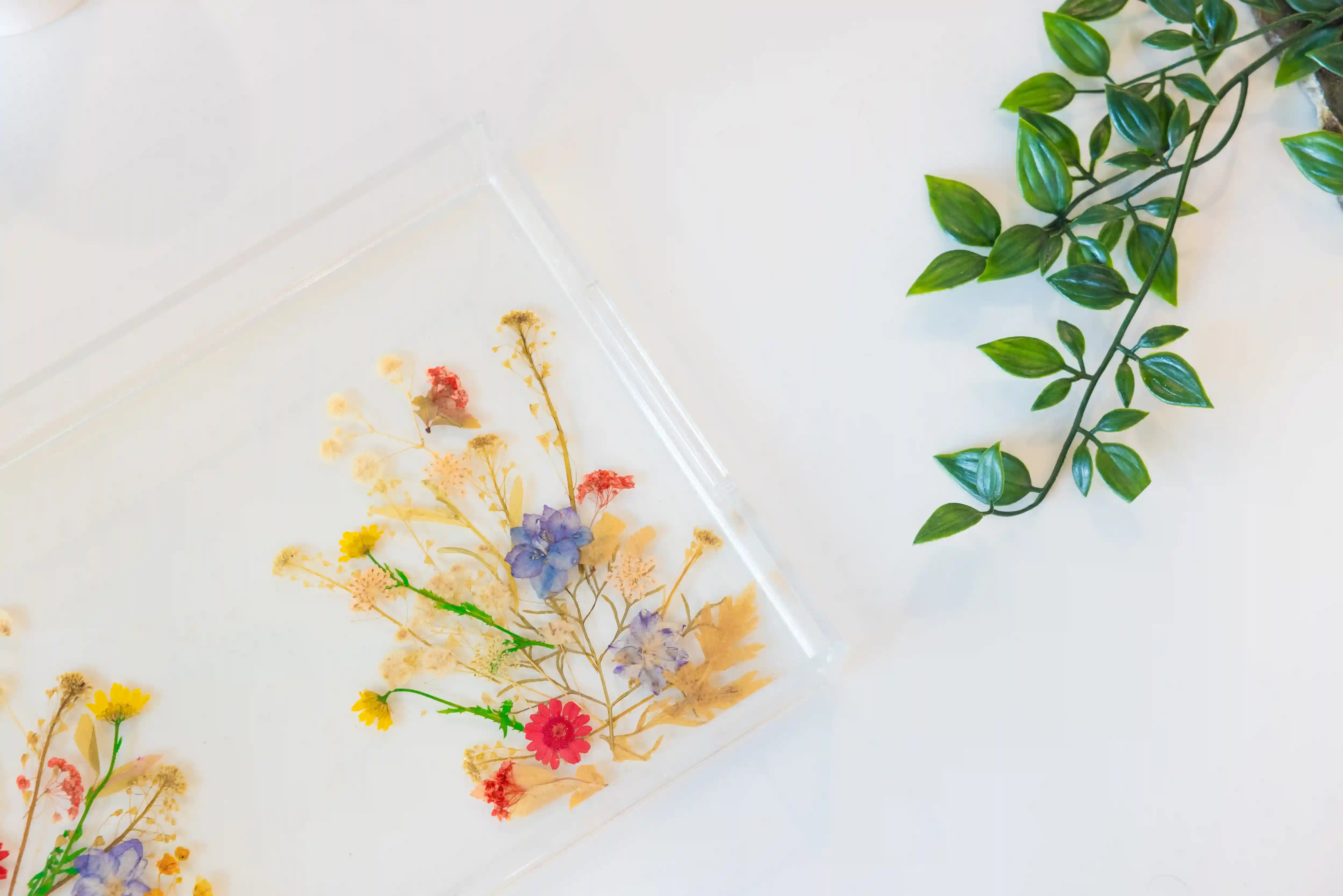 Floral Resin Sculptures